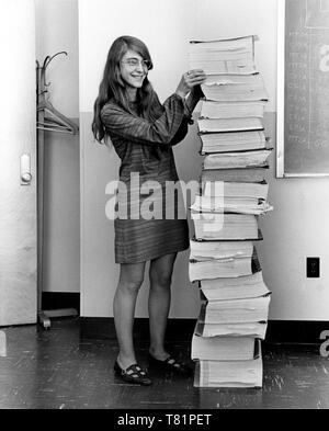 Margaret Hamilton, amerikanischer Informatiker Stockfoto