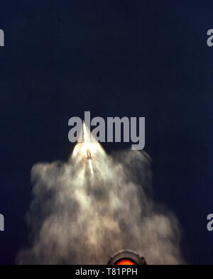 Apollo 11 Starten, ALOTS Kamera, 1969 Stockfoto