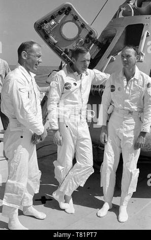 Apollo 11 Prime Crew, 1969 Stockfoto