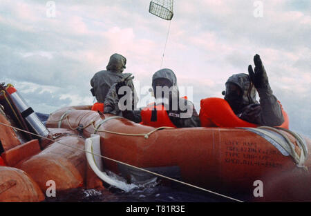 Apollo 11 Erholung, Prime Crew, 1969 Stockfoto