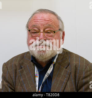 Spanische Philosoph und Autor Fernando Savater ist Gast der Buchmesse in Turin 2019 (Foto von Marco Destefanis/Pacific Press) Stockfoto