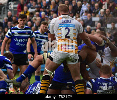 Badewanne Rugby v Wespen, Mai 2019 Stockfoto