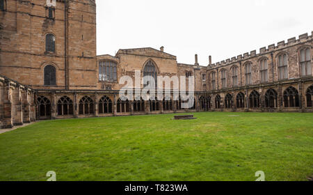 Kathedrale von Durham und Kreuzgänge Bereich, England, UK Stockfoto