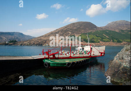 Die glenelg nach Isle Of Skye Turntable Autofähre Stockfoto