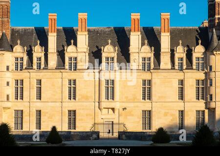 Frankreich, Val d'Oise, Ecouen, das Schloss, National Museum der Renaissance Stockfoto