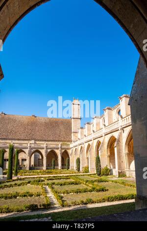 Frankreich, Val d'Oise, Jard-sur-Oise, die Zisterzienser Abtei Royaumont Stockfoto