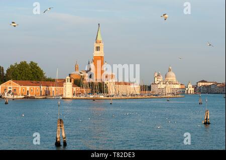 Italien, Venetien, Venedig UNESCO Weltkulturerbe, die Kirche San Giorgio Maggiore Stockfoto