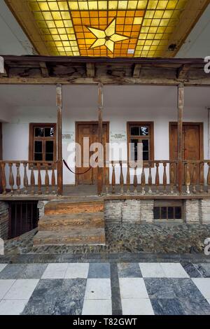 Georgien, Shida Kartli, Gori, Heimatstadt von Joseph Stalin, der Geburtsort von Stalin in seinem Fall in der Stalin Museum Stockfoto