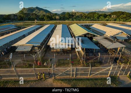 Papua-neuguinea, Golf von Papua, National Capital District, Port Moresby Stadt, bomana Gefängnis, maximale Sicherheit Bereich Stockfoto