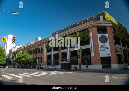 In den symbolträchtigen Viertel San Telmo, das Museum der Modernen Kunst (MAMBA) Exponate Argentinische und internationale Werke der Kunst. Stockfoto