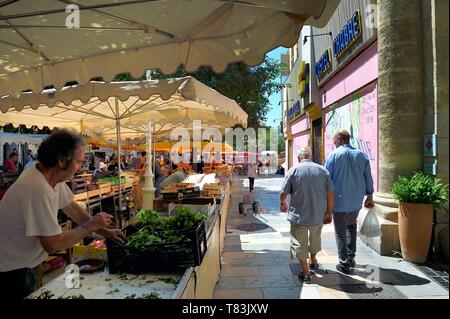 Frankreich, Var, Toulon, Markt auf dem Cours Lafayette Stockfoto