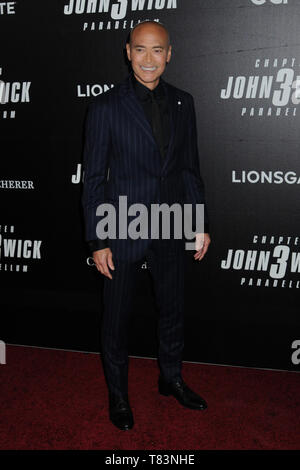 Mai 9, 2019 - Brooklyn, New York, USA - Mark Dacascos bei der Weltpremiere von "John Wick: Kapitel 3 Parabellum'', in einem Hanson in Brooklyn, New York, USA, 09. Mai 2019 (Bild: © Ylmj/AdMedia über ZUMA Draht) Stockfoto