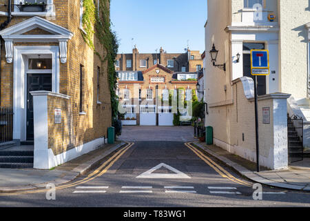 Horbury Mews, Notting Hill, West London, England Stockfoto