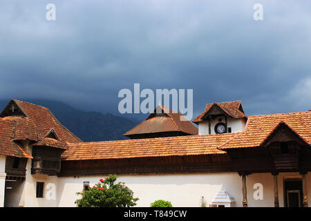 Padmanabhapuram Palace Stockfoto