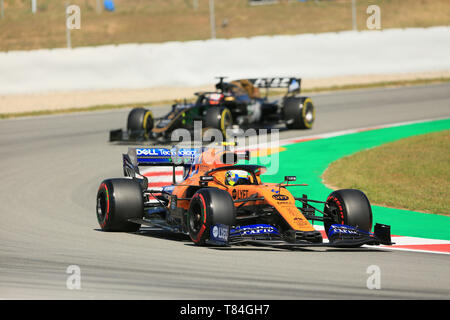 Circuit de Barcelona-Catalunya, Barcelona, Spanien. 10. Mai, 2019. Formel 1 Grand Prix von Spanien, Freitag Freies Training; McLaren, Lando Norris Credit: Aktion plus Sport/Alamy leben Nachrichten Stockfoto