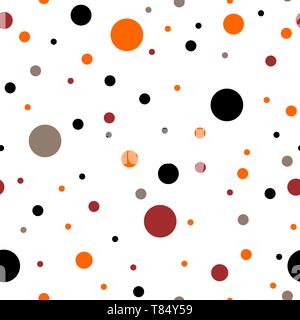 Gefleckte Textur - Polka Dot Kreise vector Hintergrund. Stock Vektor