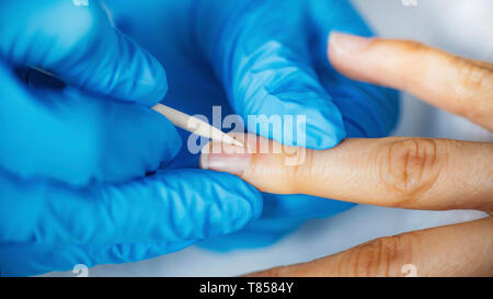 Maniküre Stockfoto
