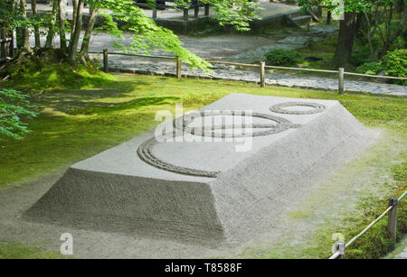 Japanische Sand Skulptur Stockfoto