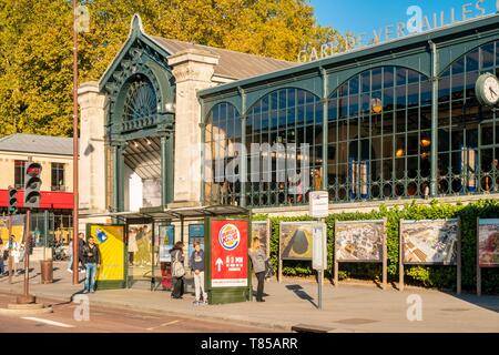 Frankreich, Yvelines Versailles Chateau Rive Gauche station Stockfoto