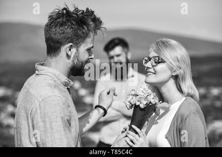 Flirten mit ehemann