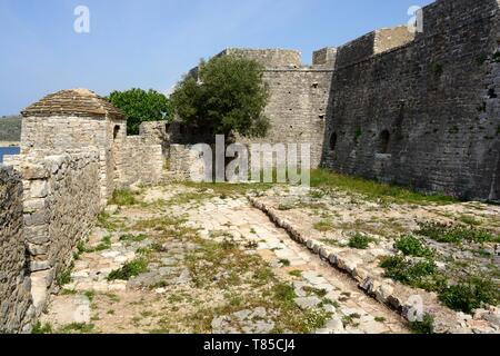 Ali Pascha Festung Burg Palermo bay Albanien Stockfoto