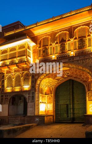 Indien, Rajasthan, Jaipur, Maharadschas Girls High School Stockfoto