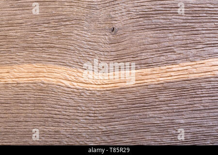 Textur von altem Holz Mooreiche. Idealer natürlicher Textur für Ihr persönliches Design. Dunkle Natur Hintergrund. Stockfoto