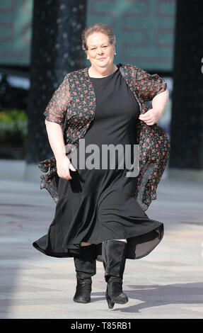 Anne Hegerty außerhalb ITV Studios mit: Anne Hegerty Wo: London, Vereinigtes Königreich, wenn: 10 Apr 2019 Credit: Rocky/WENN.com Stockfoto