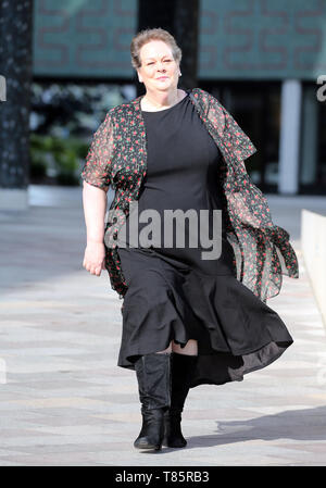 Anne Hegerty außerhalb ITV Studios mit: Anne Hegerty Wo: London, Vereinigtes Königreich, wenn: 10 Apr 2019 Credit: Rocky/WENN.com Stockfoto