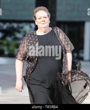 Anne Hegerty außerhalb ITV Studios mit: Anne Hegerty Wo: London, Vereinigtes Königreich, wenn: 10 Apr 2019 Credit: Rocky/WENN.com Stockfoto