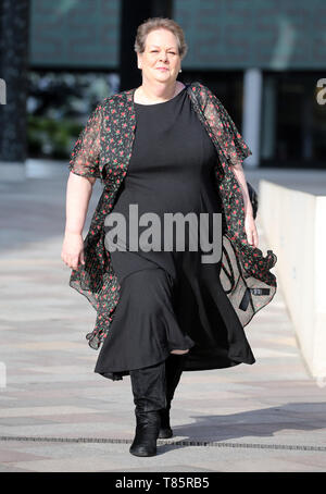 Anne Hegerty außerhalb ITV Studios mit: Anne Hegerty Wo: London, Vereinigtes Königreich, wenn: 10 Apr 2019 Credit: Rocky/WENN.com Stockfoto