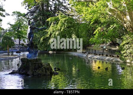 Frankreich, Vaucluse, Avignon, Garten des Doms Stockfoto