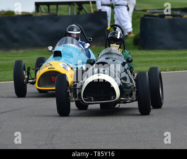 George Shackleton, Cooper Bristol Mk2 T23, Parnell Cup, Grand Prixcars, Voiturette Autos, 1935 bis 1953, 77 Mitglieder treffen, Goodwood, West Sussex, En Stockfoto