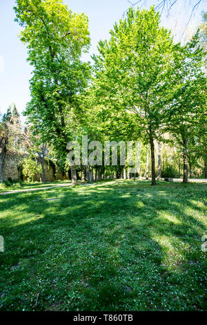 Alameda Park in Segovia Stockfoto