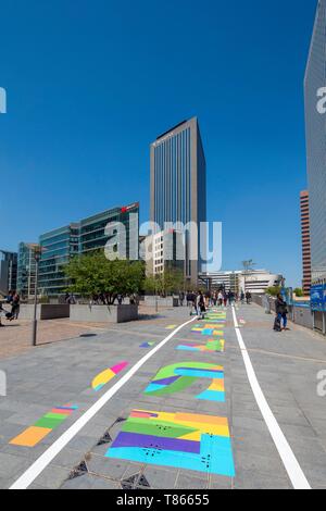 Frankreich, Hauts de Seine, Vorort von Paris, La Defense Stockfoto