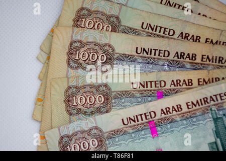 Vereinigte Arabische Emirate, VAEDirham Geld Geldscheine