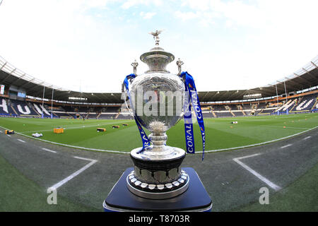 10. Mai 2019, kcom Stadion, Hull, England; Coral Challenge Cup 2019, Runde 6, Rumpf FC vs Castleford Tiger; die Koralle Challenge Cup Credit: Mark Cosgrove/News Bilder Stockfoto