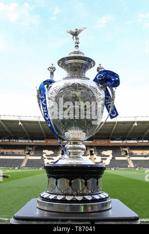 10. Mai 2019, kcom Stadion, Hull, England; Coral Challenge Cup 2019, Runde 6, Rumpf FC vs Castleford Tiger Challenge Cup auf der KCOM Stadium; Credit: David Grieben/News Bilder Stockfoto