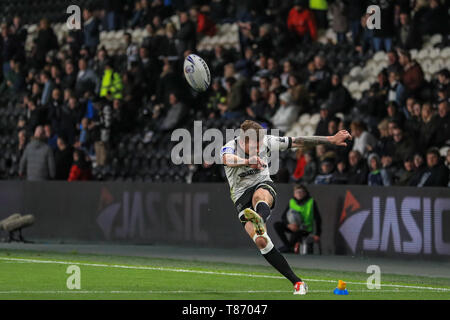 10. Mai 2019, kcom Stadion, Hull, England; Coral Challenge Cup 2019, Runde 6, Rumpf FC vs Castleford Tiger; Marc Sneyd (7) von Hull FC wandelt Credit: Mark Cosgrove/News Bilder Stockfoto