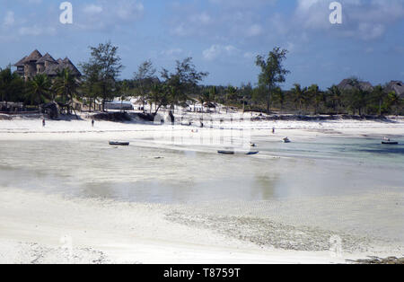 Watamu Beach, einem schönen Ort in der Nähe von Malindi Stockfoto