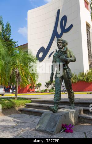 Kuba, Provinz Santa Clara, Santa Clara, Che, Statue von Che Guevara Stockfoto