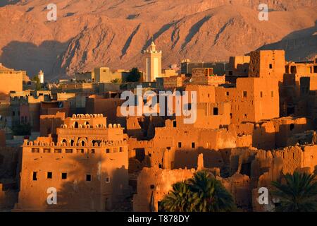 Marokko, Sous-Massa-Draa Region, hoher Atlas, (Todgha) Todra-Tal, Oasis und Palm Grove von Tineghir Stockfoto