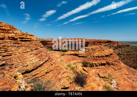 Rocky Kuppeln von Watarrka (Kings Canyon). Stockfoto