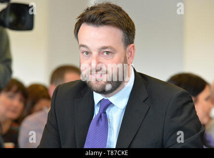 Colum Eastwood MLA, Führer der Sozialdemokratischen und der Labour Party (SDLP) in Nordirland. © George Sweeney/Alamy Stockfoto