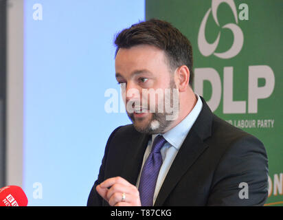 Colum Eastwood MLA, Führer der Sozialdemokratischen und der Labour Party (SDLP) in Nordirland. © George Sweeney/Alamy Stockfoto