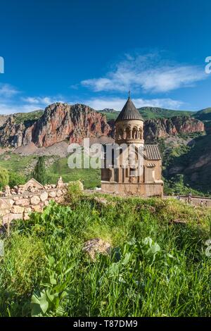 Armenien, Noravank, Kloster Noravank, 12. Jahrhundert, am späten Nachmittag Stockfoto