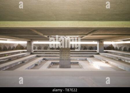 Armenien, Yerevan, sowjetischen Denkmal für 50 Jahre der sowjetischen Armenien, ehemalige Museum, Anbauteile innen Stockfoto