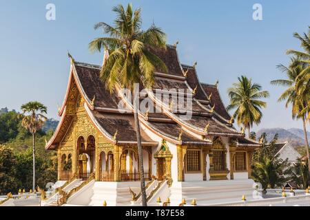 Laos, Luang Prabang, Wat Ho Pha Bang, Royal Palace, Stockfoto