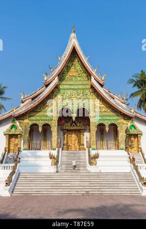 Laos, Luang Prabang, Wat Ho Pha Bang, Royal Palace, Stockfoto