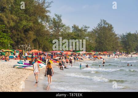 Sihanoukville, Kambodscha, Serendipity Beach Stockfoto